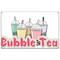 Signmission Bubble Tea Banner Heavy Duty 13 Oz Vinyl with Grommets Single Sided B-60 Bubble Tea - alternate 1